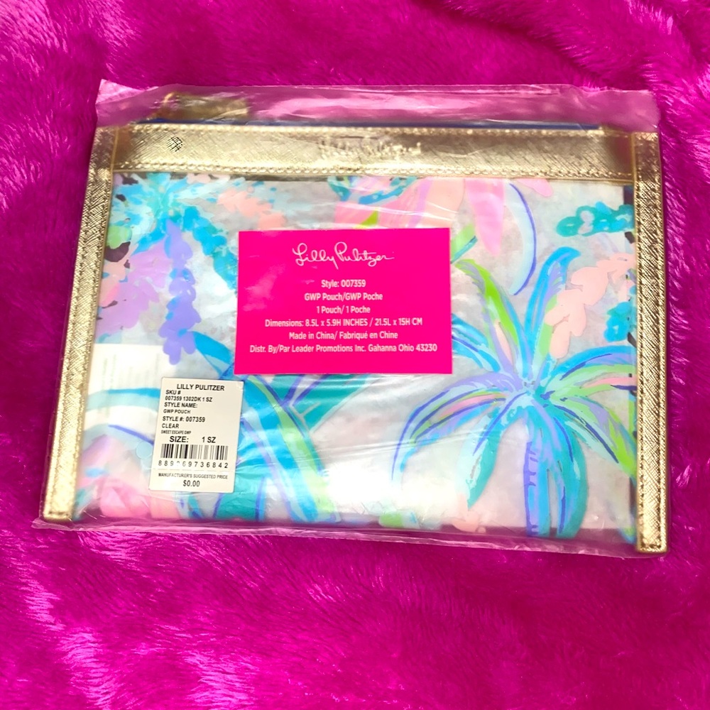 NWT Brand New Lilly Pulitzer Makeup Bag